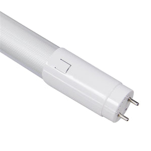 LED T8 20W 1.2M 3000K Half-aluminum plastic